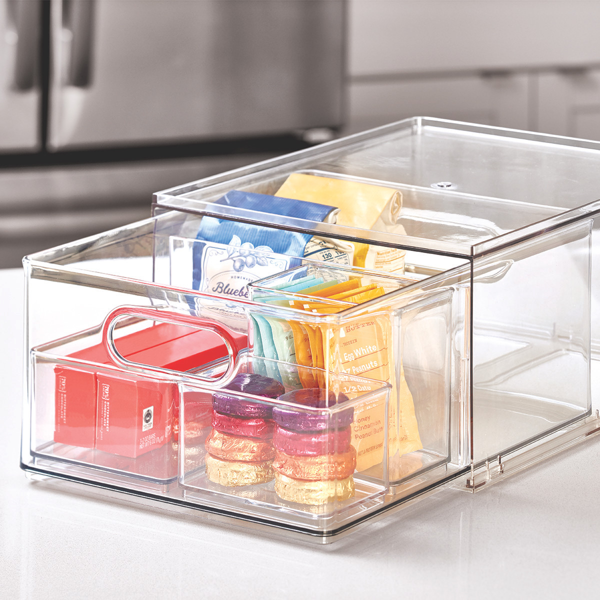 THE HOME EDIT Stackable Drawer Clear | The Container Store
