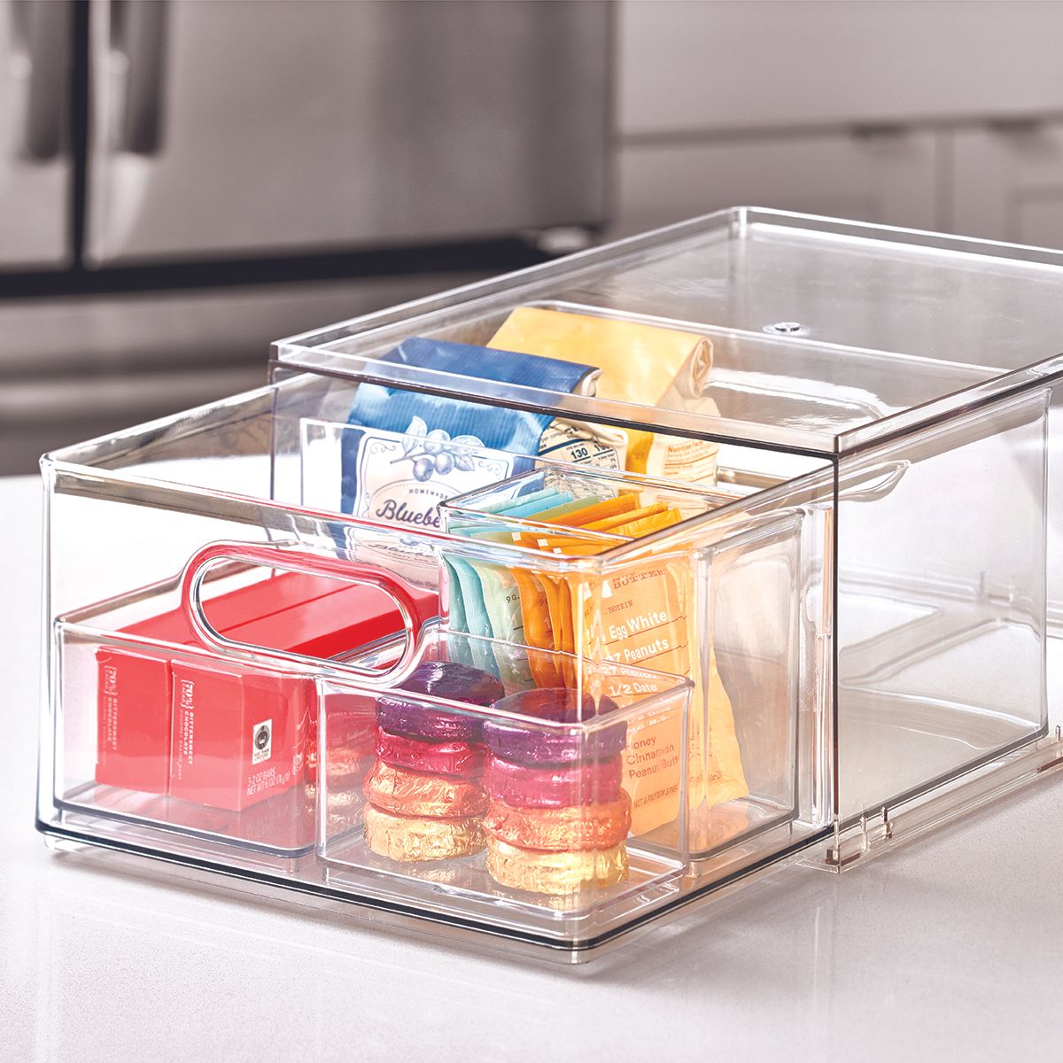 THE HOME EDIT Stackable Drawer Clear | The Container Store