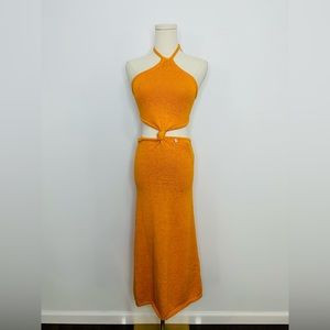 Cult Gaia Marigold Cameron Knit Dress | Poshmark