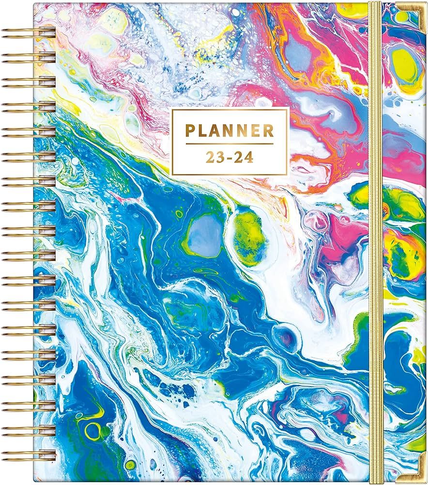 Planner 2023-2024 - Weekly & Monthly Planner 2023-2024 with Hardcover, Jul. 2023 - Jun. 2024, 8" ... | Amazon (US)