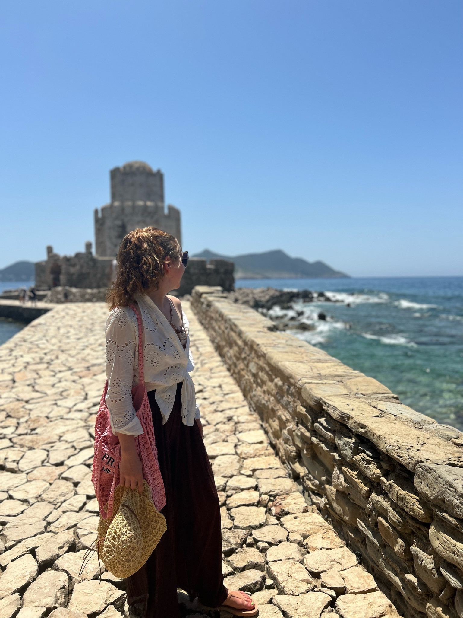 Brown beach coverup outfit Greece 

#LTKActive #LTKSummerSales #LTKSeasonal