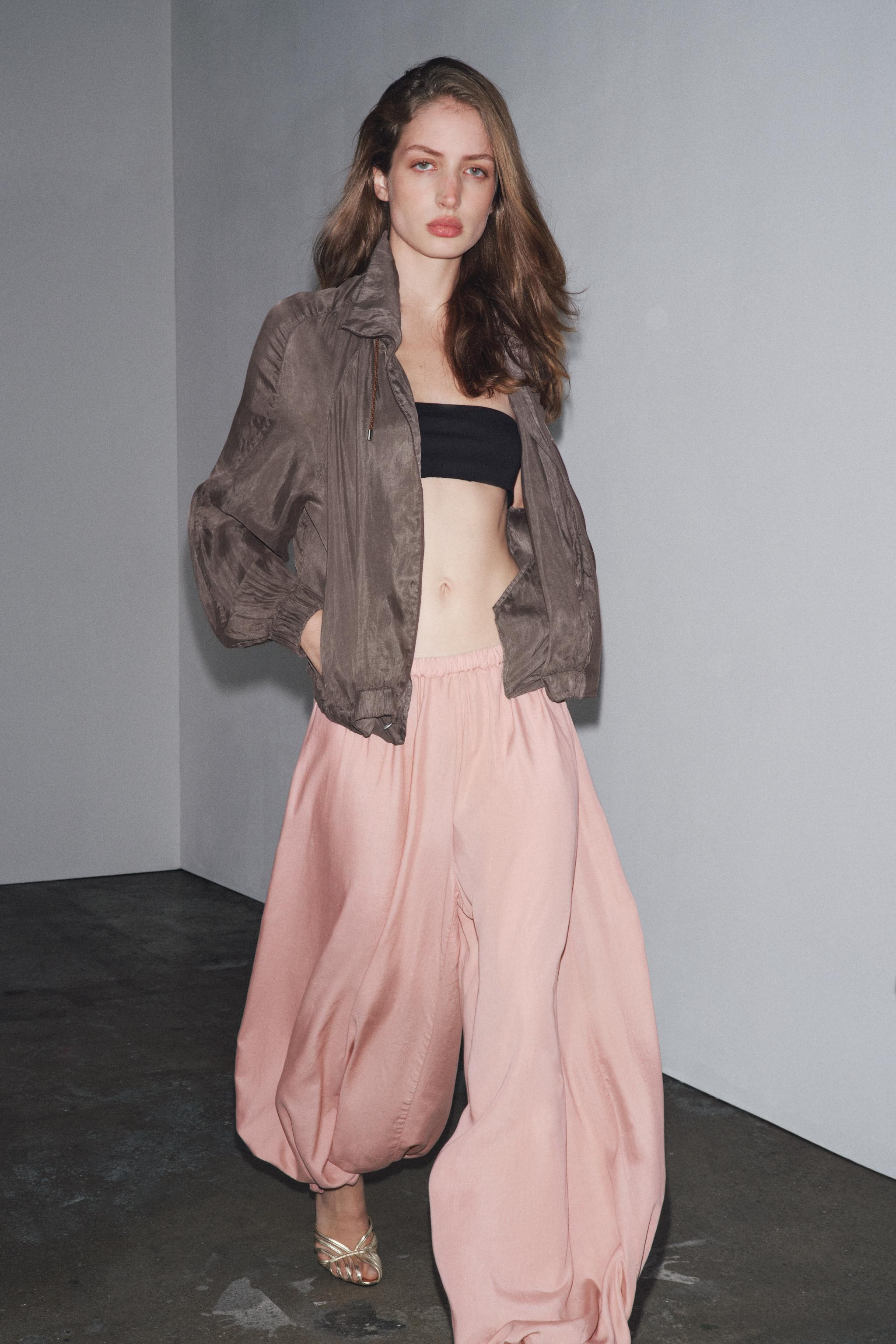 ZW COLLECTION FLOWY BALLOON PANTS | Zara US