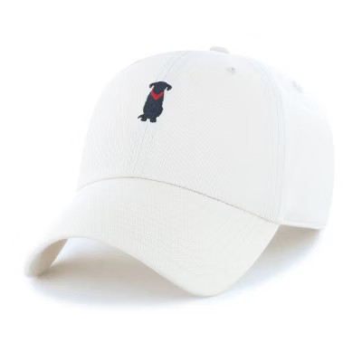 Lifestyle Adult Cotton Baseball Hats - Khaki: Woven Adjustable Dog Pattern Design | Target