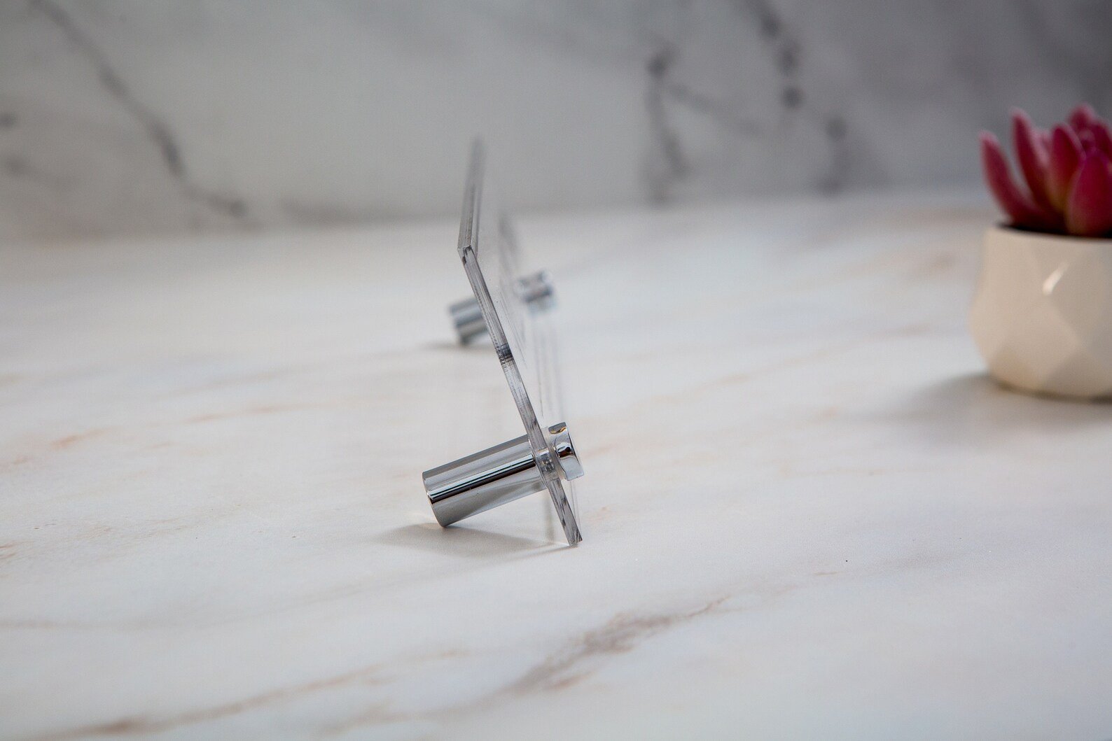 Standing Acrylic Name Plate - Clear Script Executive Desk CEO Sign, New Job Office Decor, Graduat... | Etsy (US)