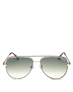 Quay Women's High Key Mini Aviator Sunglasses, 53mm | Bloomingdale's (US)
