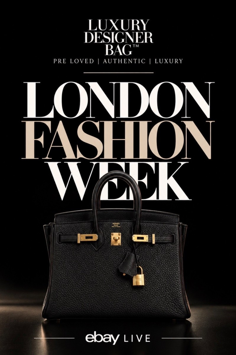 Herm\u00e8s Birkin 25 Limited Edition Auction | London Fashion Week | - eBay Live | eBay UK