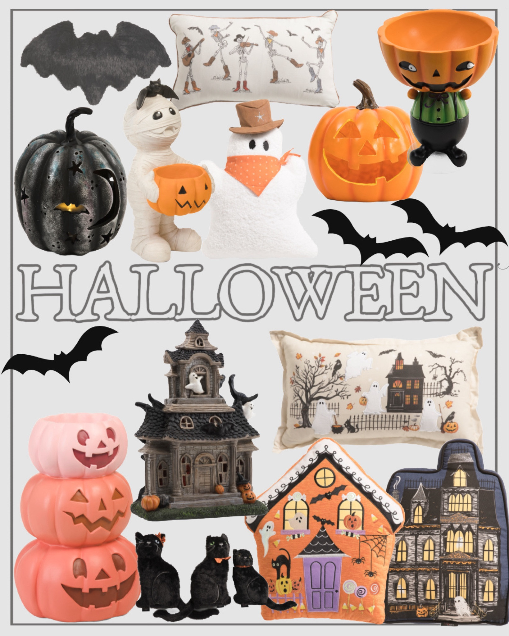 Halloween decor at TJ Maxx and Marshalls! 

#LTKSeasonal #LTKFindsUnder50 #LTKHome