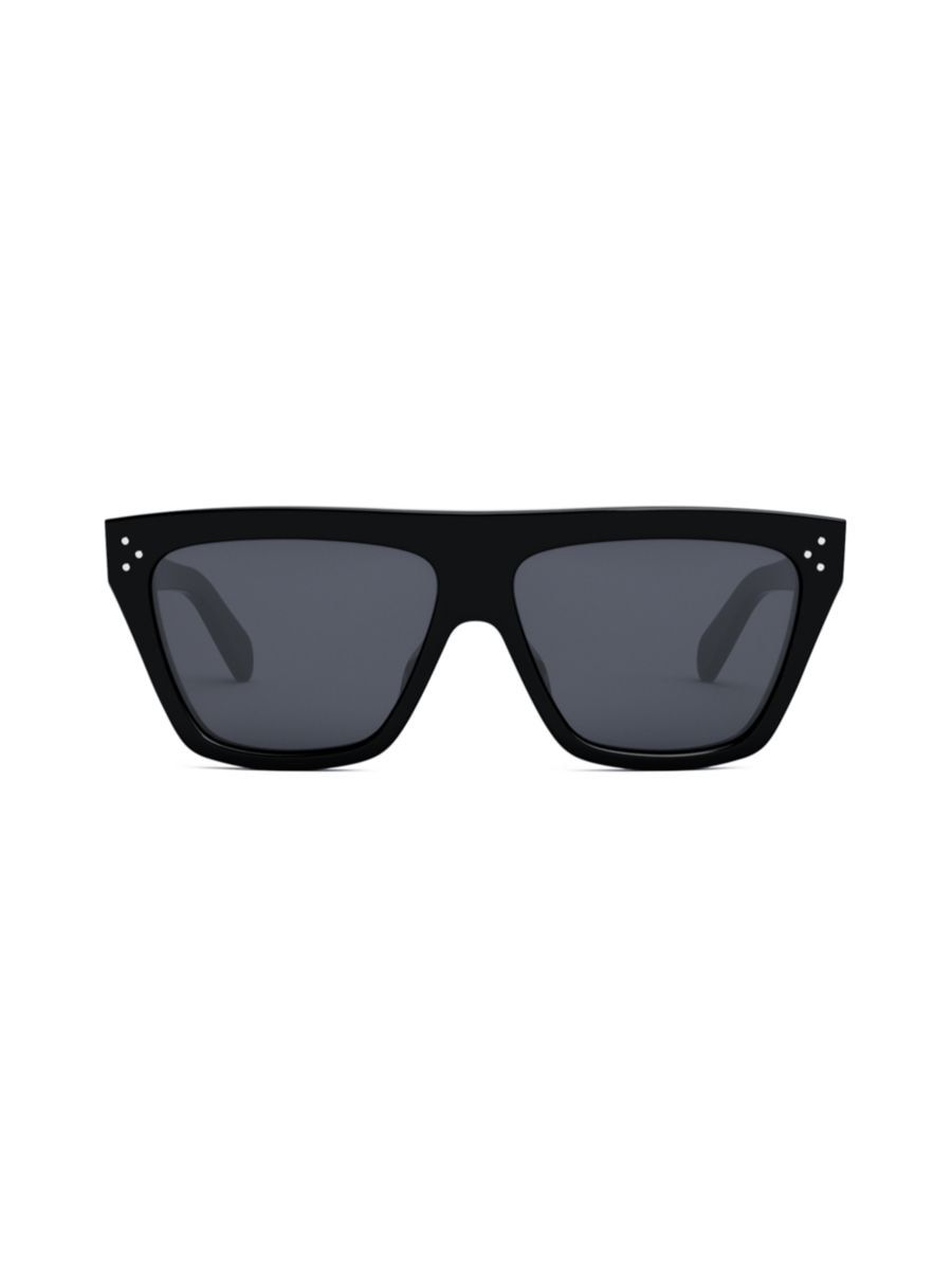 Bold 3 Dots 58MM Shield Sunglasses | Saks Fifth Avenue