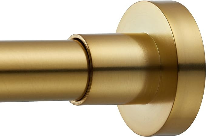 EBOATOP Shower Curtain Rod Tension- Never Rust No Drill Non-Slip Spring Tension Shower Rod, 43-73... | Amazon (US)