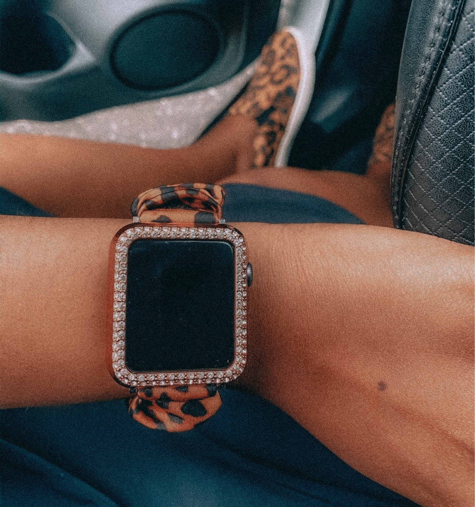 Scrunchie watch bands are fun and leopard print even moreso🫶🏽 found this 5 pack set on Amazon and I’m obsessed  

#LTKStyleTip #LTKxNSale #LTKSaleAlert