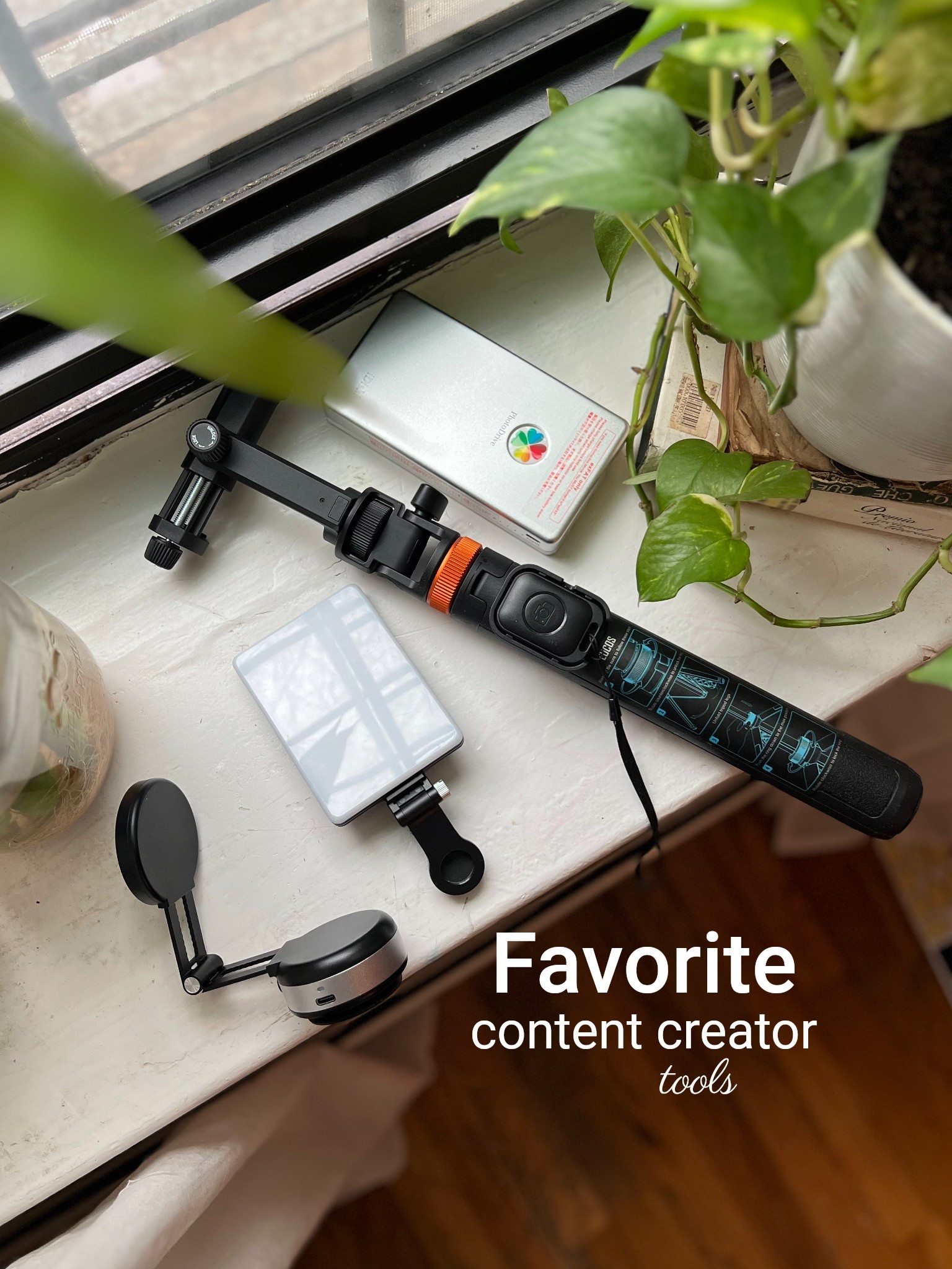 Content creator tools 🧰 

#tripod
#ledlight
#harddisk
#contentcreator

#LTKTravel #LTKFindsUnder50 #LTKSpringSale