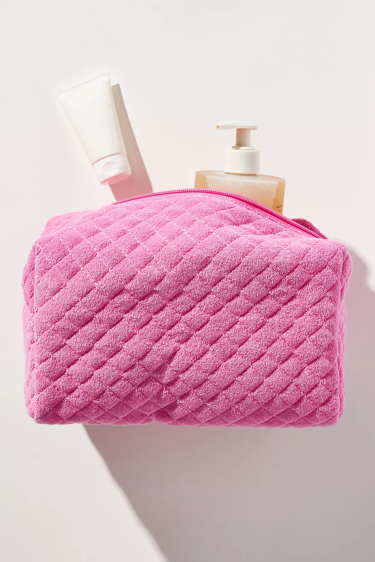 Quilted Terry Cosmetic Bag | Anthropologie (US)