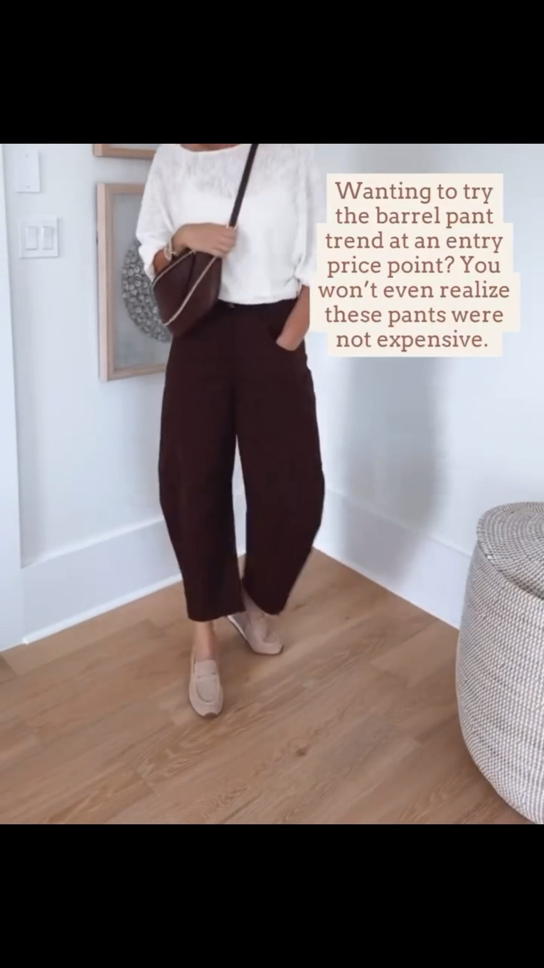 Barrel pants at an affordable price 🙌🏻🙌🏻

#LTKdayinmylife #LTKOver40 #LTKmomlife