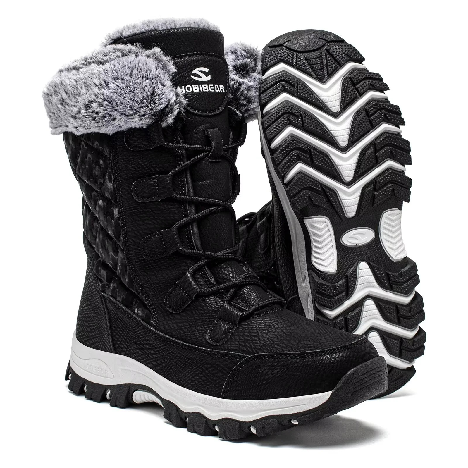 GUBARUN Women's Snow Boots Anti-Slip Waterproof Warm Winter Shoes | Walmart (US)