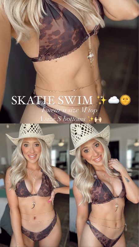 SWIMWEAR YOU NEED FOR SUMMER 🌞☁️ skatie swim is impeccable with their quality and it’s worth every penny! 

I wear sizes: small bottoms and a size medium in the tops!

#LTKstyletip #LTKswim #LTKtravel