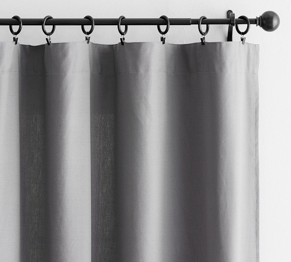 Broadway Rod Pocket Curtain, Set of 2, 84"", Flagstone | Pottery Barn (US)