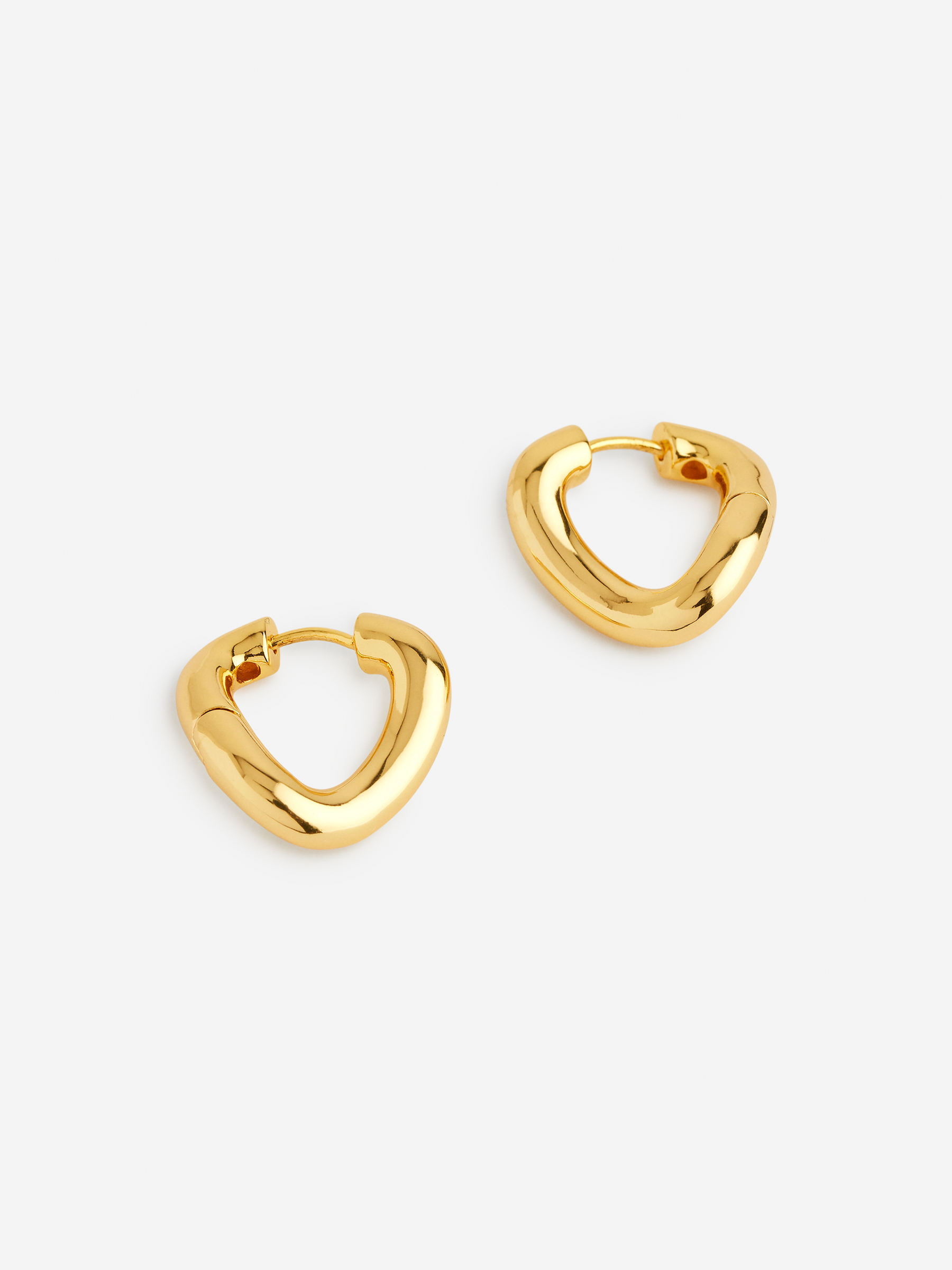 Vergoldete, verbogene Hoops – Gold – Damen – ARKET DE | Arket EU