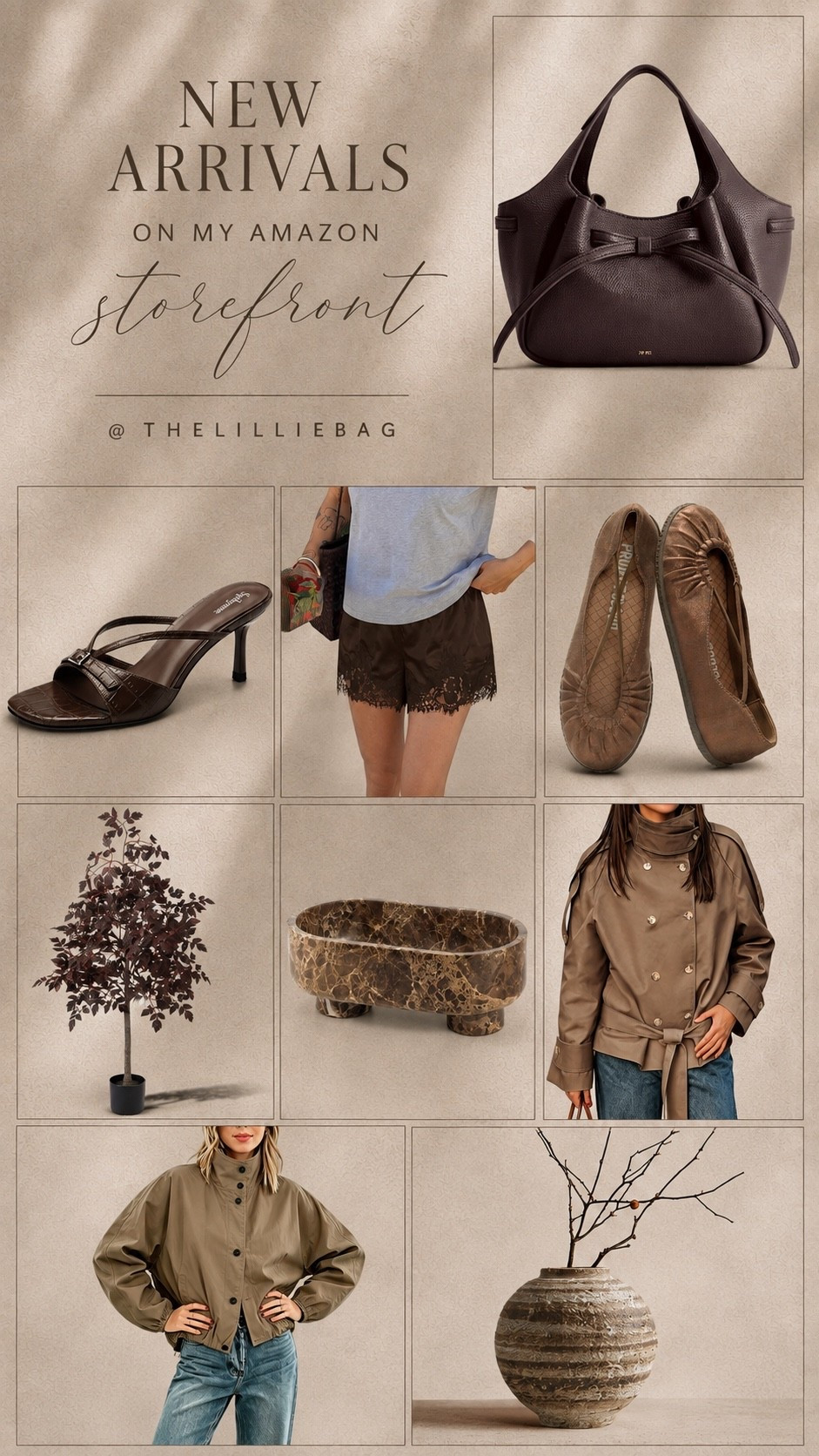 New Arrivals on My Amazon Storefront 🤎

The new arrivals just keep getting better! I added so many elevated Amazon finds—from chic handbags and fall-ready shoes to luxe home décor, timeless jackets, and the prettiest neutral pieces for the season ahead.

If you’re already in your early fall shopping era, these are worth a scroll. 🍂✨

Amazon new arrivals, Amazon storefront, Amazon fashion finds, Amazon home décor, fall fashion, neutral style, handbags, jackets, flats, heels, fall home decor, designer-inspired finds, affordable Amazon finds, early fall outfits, Amazon favorites.

#LTKHome #LTKSeasonal