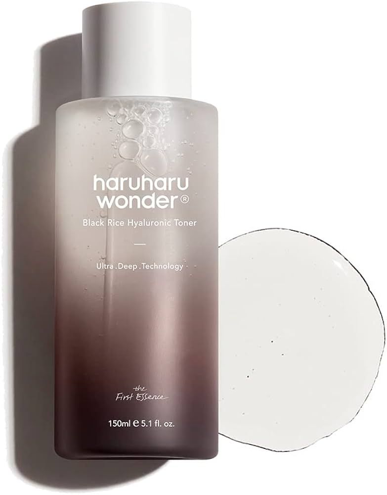 Haruharu Wonder Black Rice Hyaluronic Toner 5.1 fl.oz / 150ml | Face Moisturizer, Facial Toner fo... | Amazon (US)