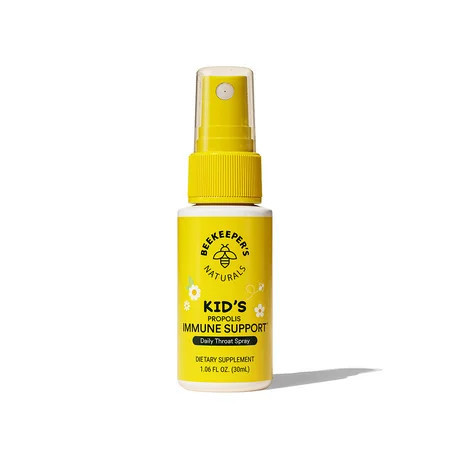 Beekeeper's Naturals Kids Propolis Throat Spray Immune Support & Sore Throat Relief, 1.06 fl oz | Walmart (US)