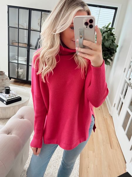 Amazon tunic: S
MOTHER jeans: TTS.

Casual outfits for spring! Love the color options and this is a great tunic with jeans or leggings! 

Amazon fashion. Amazon finds. Tunic. Pink. 

#LTKstyletip #LTKsalealert #LTKunder50
