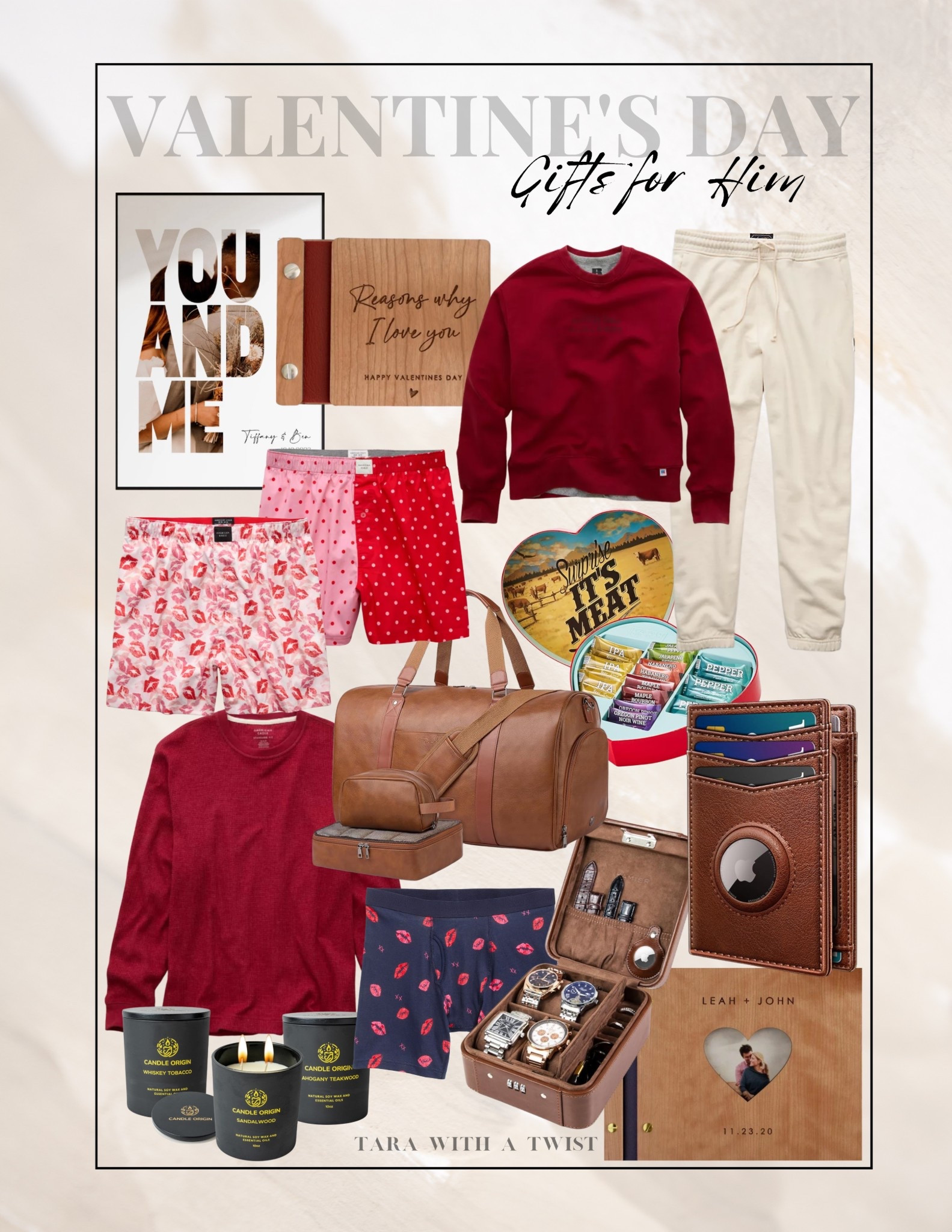 Valentine’s Day gifts for him! Valentines Day gift guide inspo for him ❤️

Valentine’s Day Gift Ideas for Him. Gift Guide. Gifts for Him. Valentine’s Day. 

#LTKGiftGuide 

#LTKMens #LTKValentine #LTKSeasonal