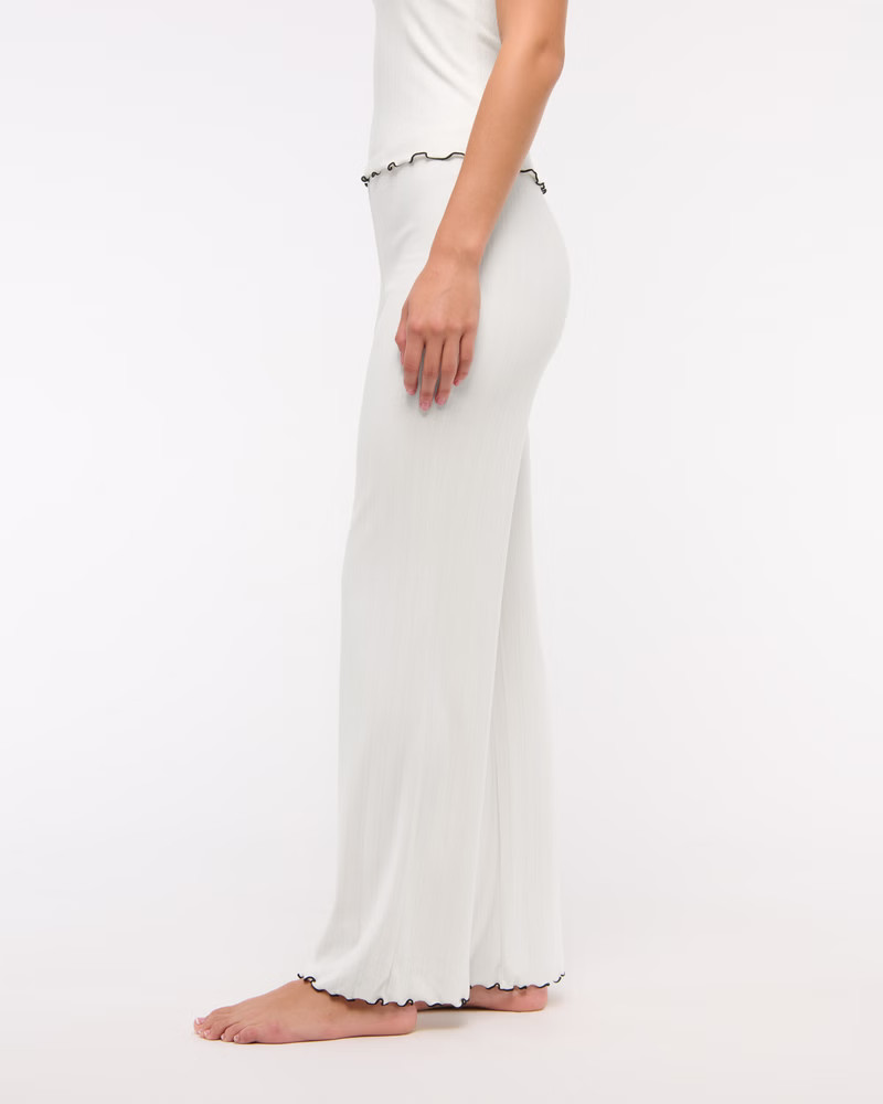 Women's Pointelle Sleep Pant | Women's Sleepwear & Loungewear | Abercrombie.com | Abercrombie & Fitch (US)