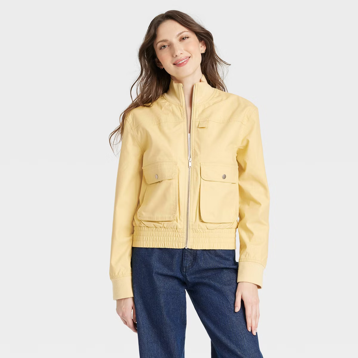 Women's Cargo Bomber Jacket - Universal Thread™ | Target