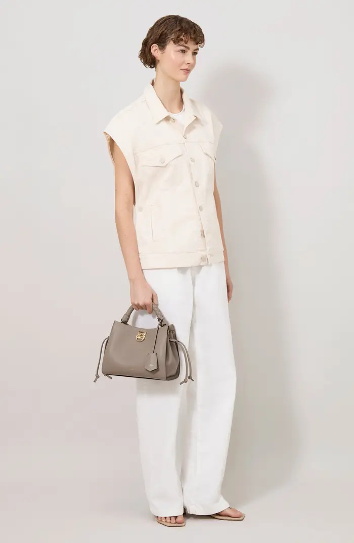 Small Iris Leather Top Handle Bag | Nordstrom