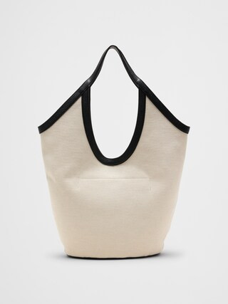 Canvas Hobo Tote | Banana Republic Factory
