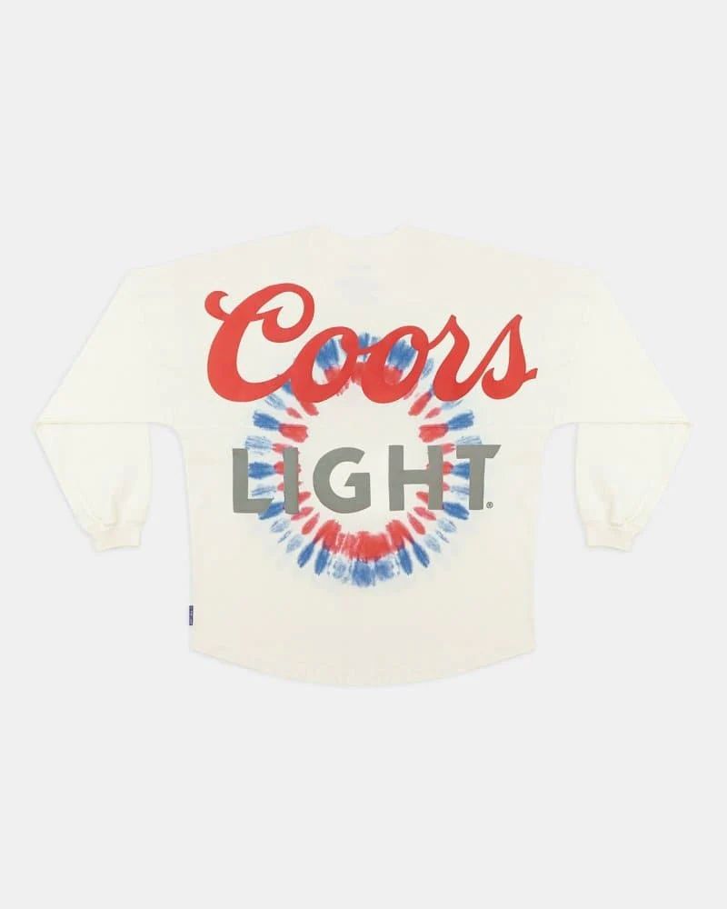 Coors Light® Bullseye Tie Dye Spirit Jersey® | Spirit Jersey