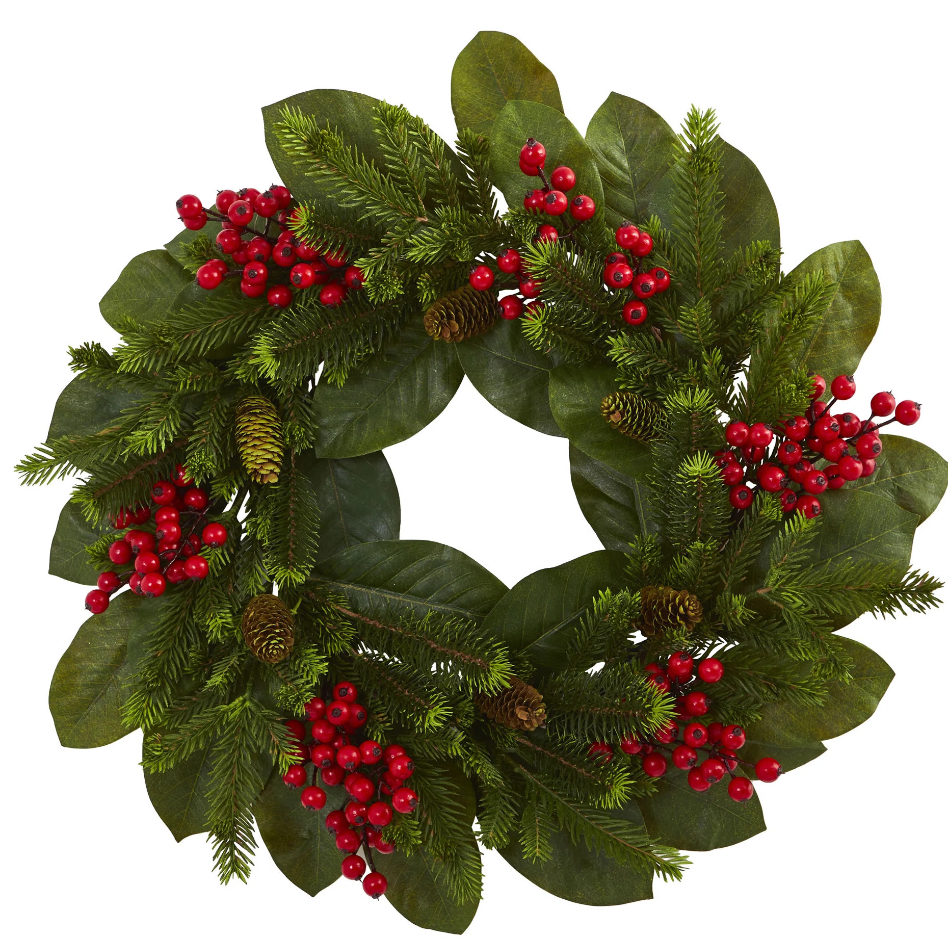 Faux Plastic Wreath | Wayfair North America