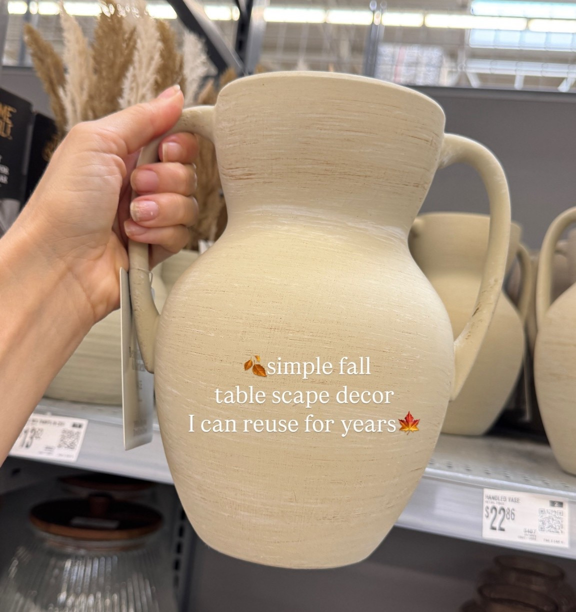 When it comes to decorating for fall, I’ve learned that keeping it simple with pieces you can reuse year after year makes such a difference. I love using cozy neutral vases, white pumpkins, and a little bit of greenery to bring that warm fall feeling into the house without going over the top. These are the kinds of decorations that work in any space, blend easily with what you already have, and never really go out of style. Plus, it saves so much money when you invest in timeless fall décor instead of buying new trendy pieces every season. If you’re looking for simple fall decorating ideas that make your home feel cozy and inviting, this mix is the perfect starting point. 

#LTKFindsUnder50 #LTKSeasonal #LTKHome