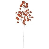 Nearly Natural 42” Eucalyptus Spray Artificial (Set of 6) Silk Plants Orange | Amazon (US)