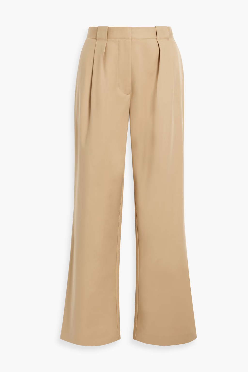 Lydia organic cotton-blend wide-leg pants | The Outnet (APAC)