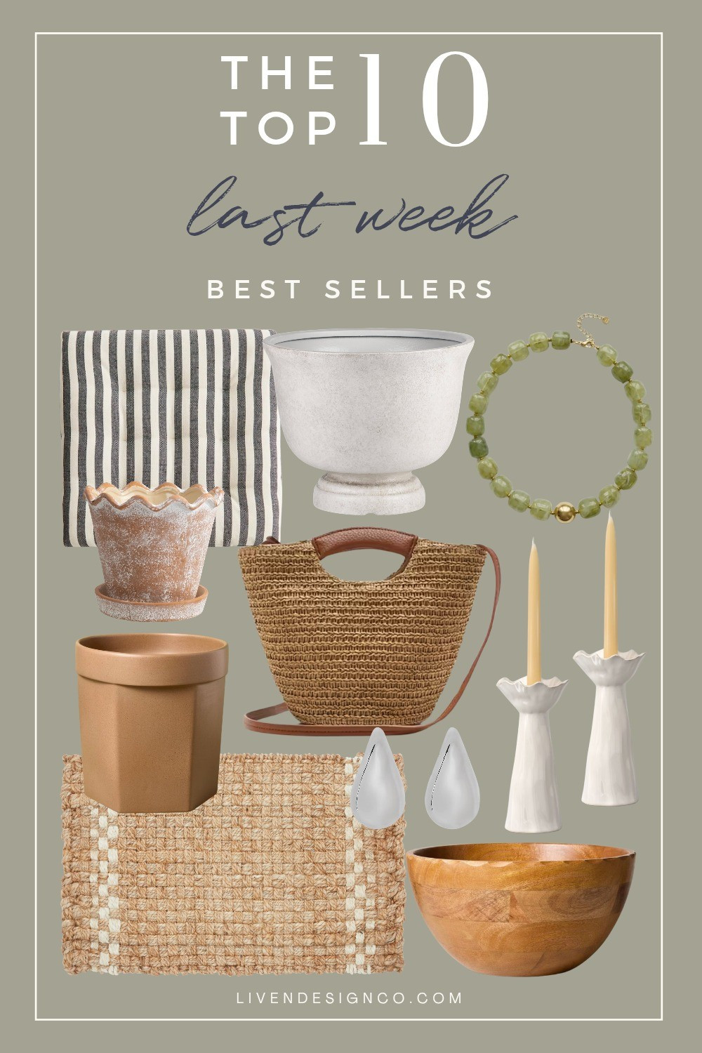 Last week bestselling items. Home decor. Style. Outdoor cushions. Patio decor. Target home. Planter. Urn. Beaded necklace. Candle holders. Straw bag. 

#LTKSeasonal #LTKHome #LTKSaleAlert