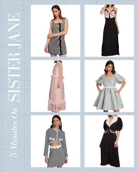 5 Minutes on Sister Jane! Love these new arrivals that are perfect for fall. 

Fall dresses
Wedding guest dress 

#LTKstyletip #LTKwedding #LTKSeasonal