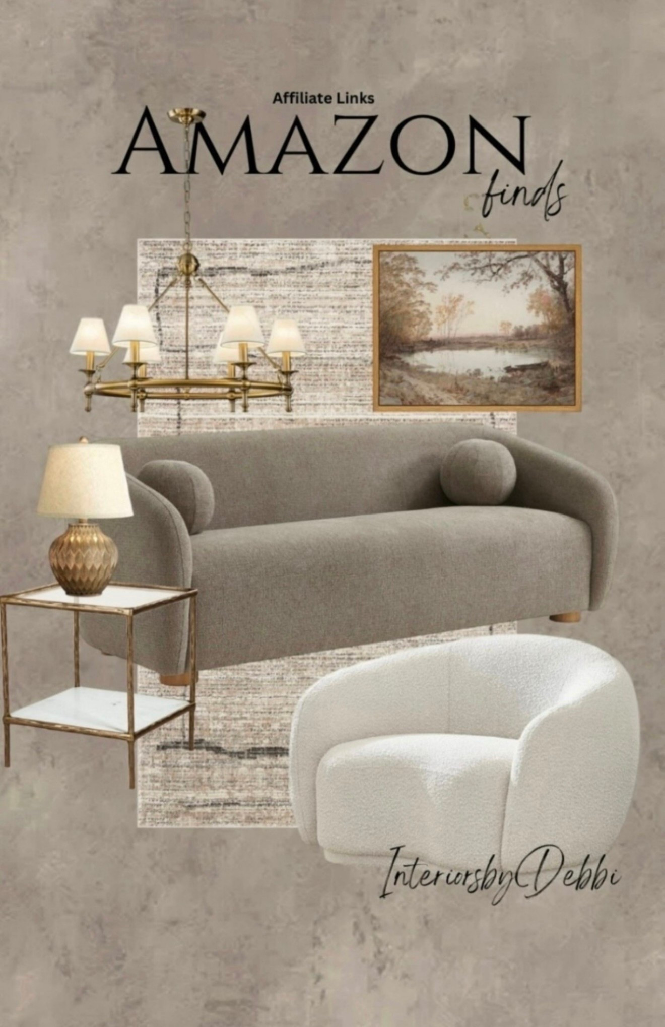 Amazon Finds
Sofa, accent chair, area rug, chandelier, art, end table, lamp, transitional home, modern decor, amazon find, amazon home, target home decor, mcgee and co, studio mcgee, amazon must have, pottery barn, Walmart finds, affordable decor, home styling, budget friendly, accessories, neutral decor, home finds, new arrival, coming soon, sale alert, high end look for less, Amazon favorites, Target finds, cozy, modern, earthy, transitional, luxe, romantic, home decor, budget friendly decor, Amazon decor #amazonhome

#LTKSeasonal #LTKHome