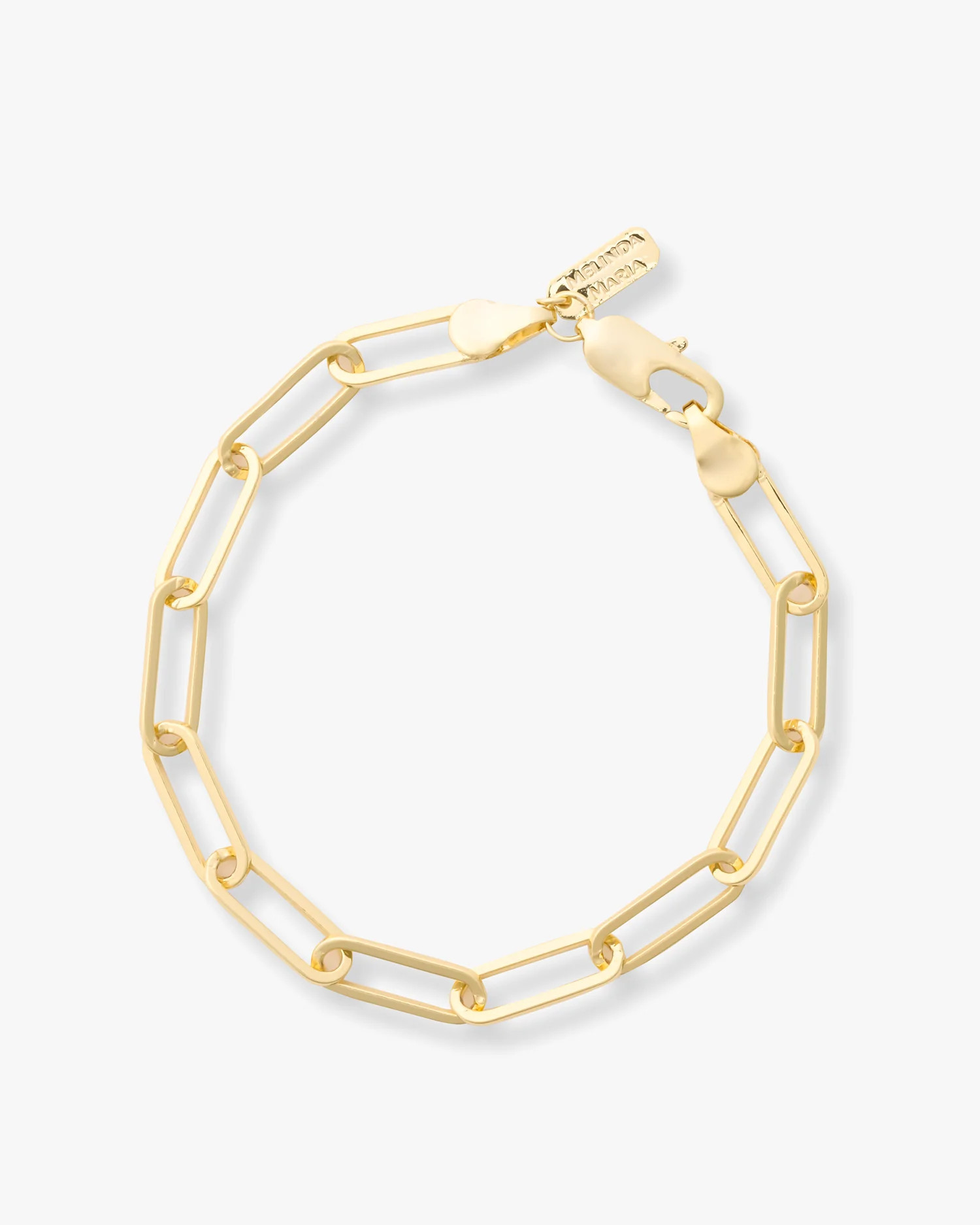 Samantha Chain Link Bracelet - Gold - 7 | Melinda Maria Jewelry