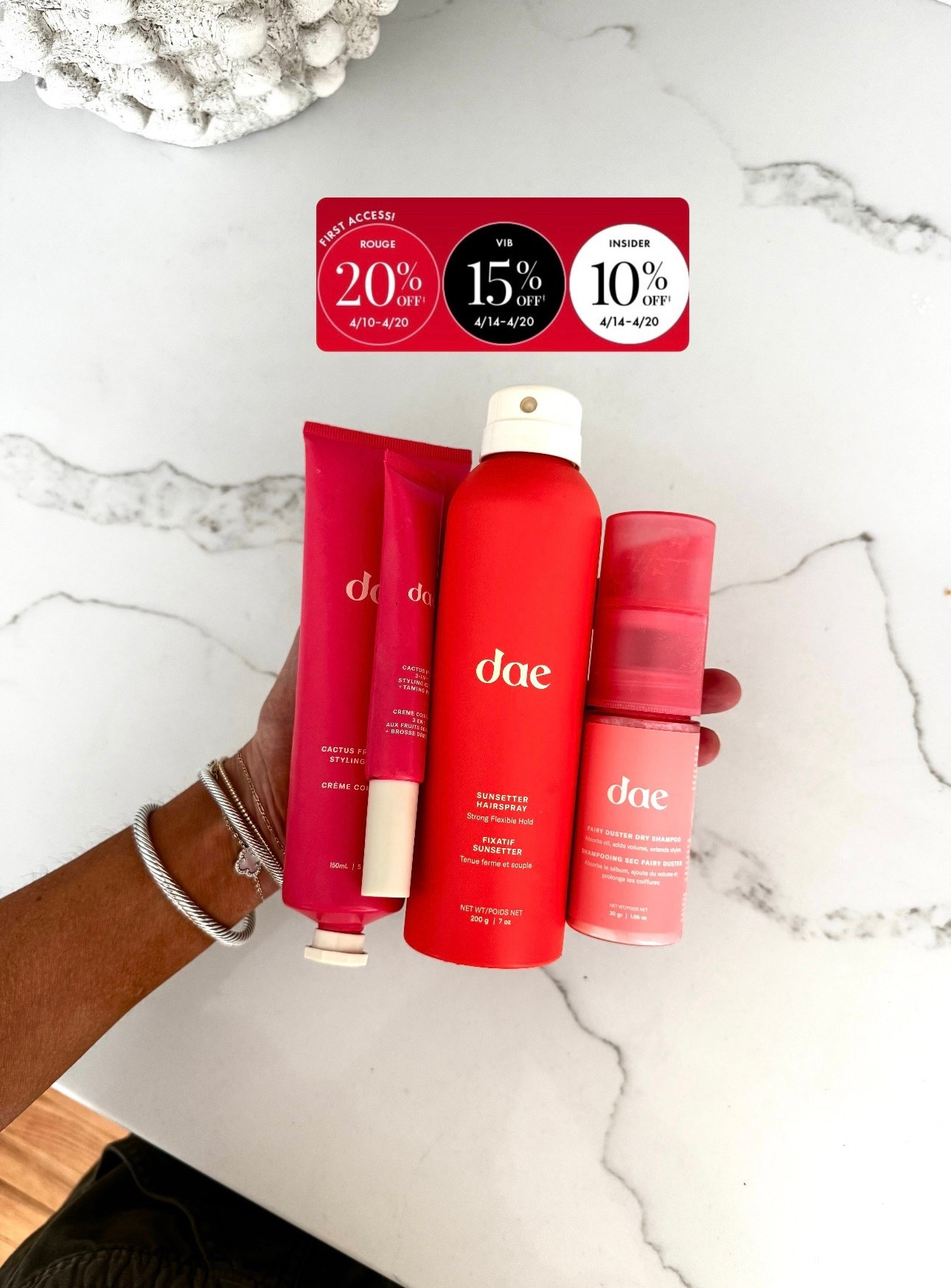 Dae 20% off rouge members 

#LTKselfcare #LTKmomlife #LTKBeauty
