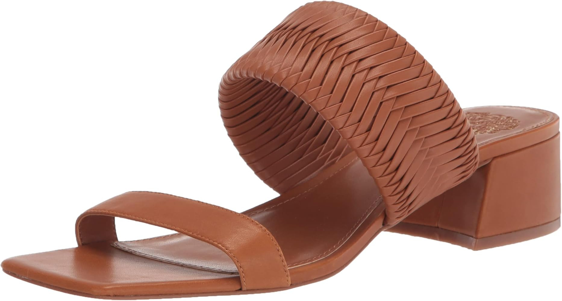 Vince Camuto Women's Shamira Woven Sandal Heeled | Amazon (US)
