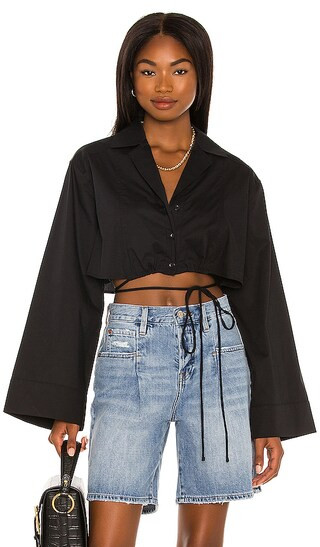 Kinsley Top in Black | Revolve Clothing (Global)