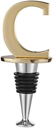 Wine and Beverage Bottle Stopper With Gold Finish-Perfect Presents/Gift Idea for Valentines Day, ... | Amazon (US)