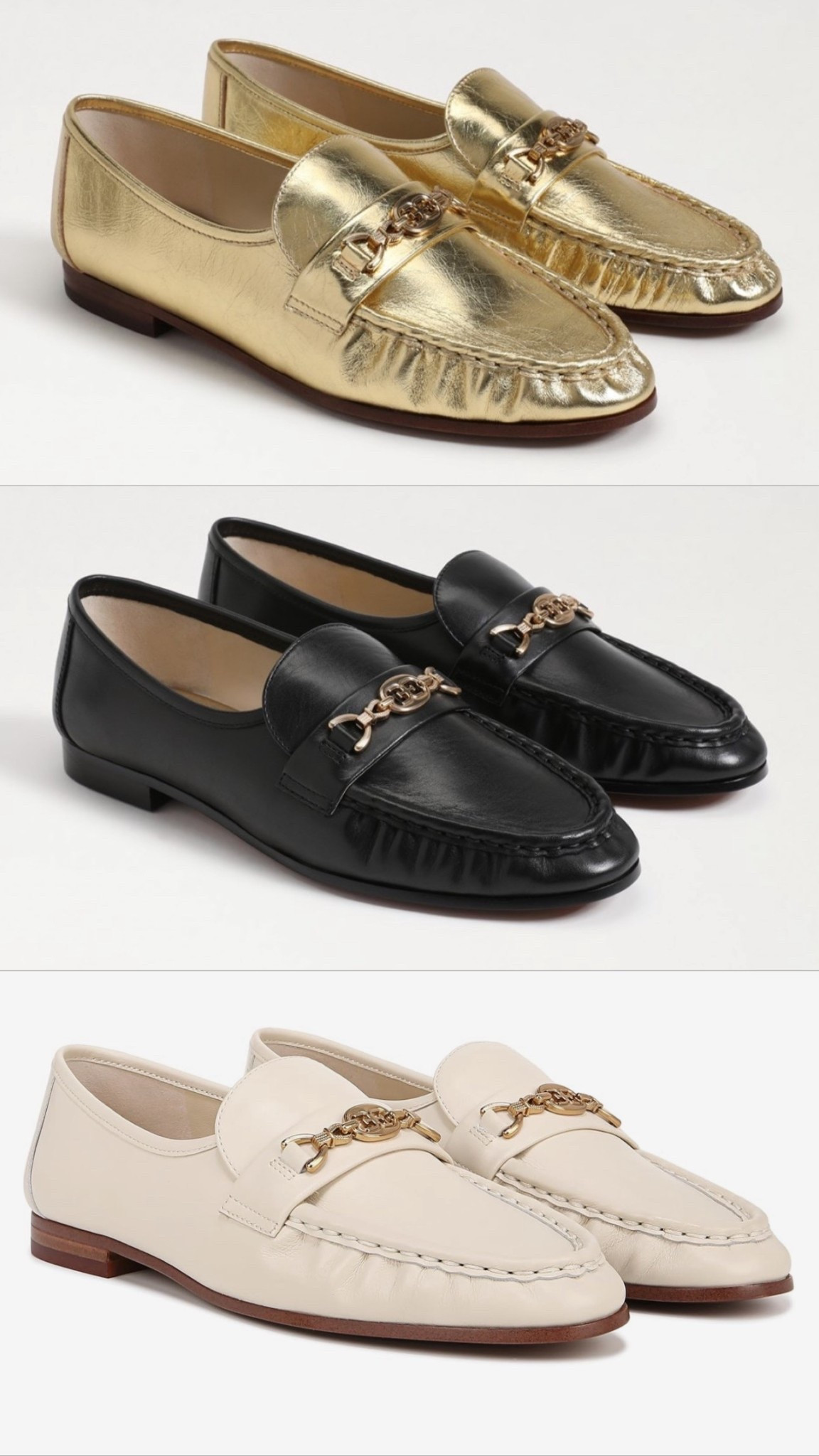 Sam Edelman Lucca Loafer - these are SO comfortable and I do my true size 9.5 in them. 

#LTKFindsUnder100