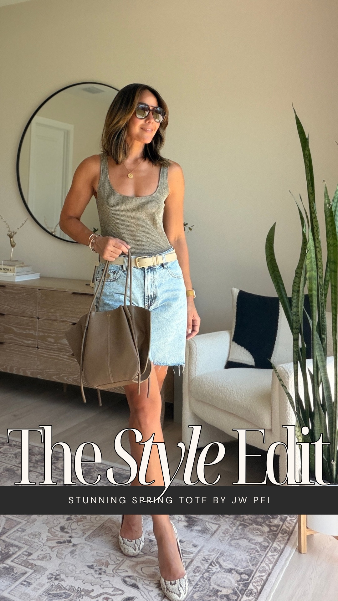Loved by the likes of Gigi Hadid, Hailey Bieber, Millie Bobby Brown, and Irina Shayk—JW PEI has built a following for its sharp, modern take on everyday bags.

A Los Angeles–based label grounded in vegan materials and a more conscious approach to design, with a point of view that feels current without chasing trends.

The Nala Wide Tote in taupe carries that same language—structured, composed, and quietly refined. It completes the look with a sense of precision and polish, whether styled with tailoring or something more relaxed. ✨

#LTKWorkwear #LTKgrwm #LTKootd