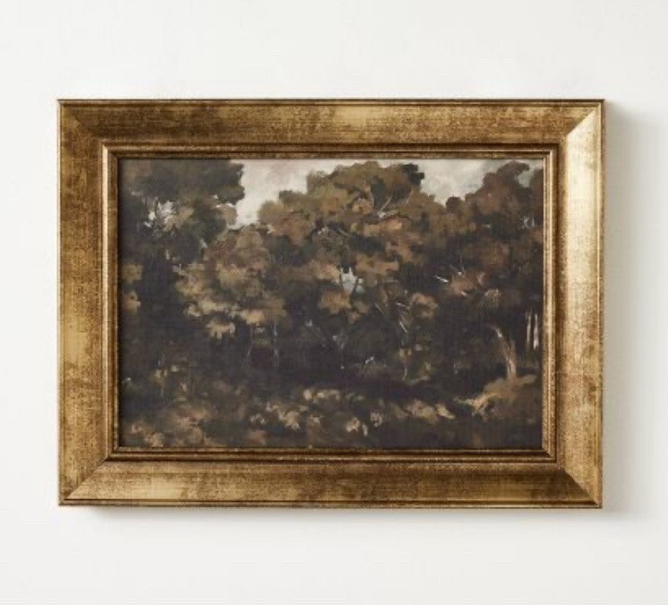 16"x12" Moody Trees Framed Wall Canvas Board - Threshold designed with Studio McGee

#LTKStyleTip #LTKHome