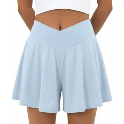 PrinStory Athletic Shorts for Women High Waisted Tennis Shorts Lightweight Worko… | Amazon (US)