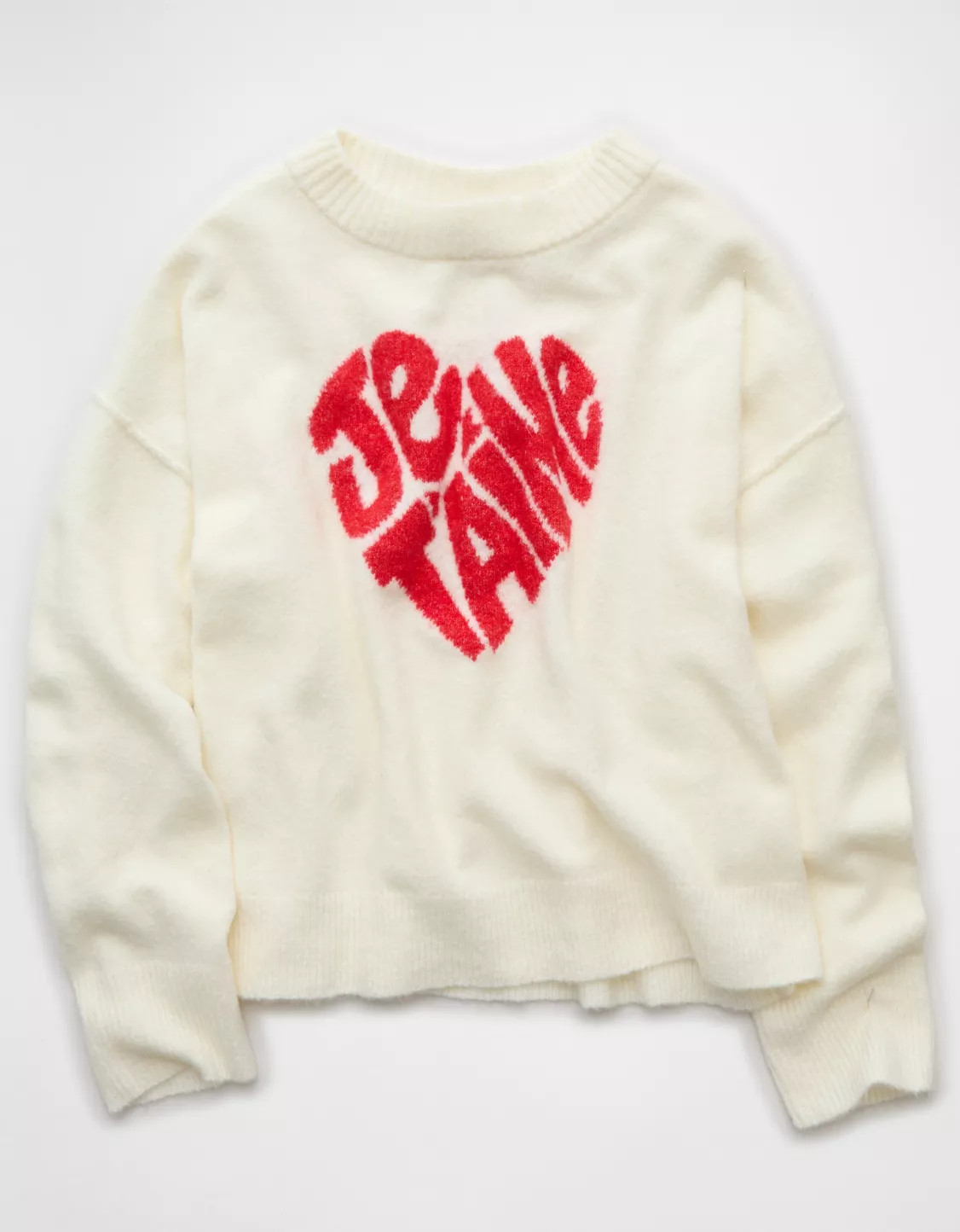 AE Whoa So Soft Valentine's Day Sweater | American Eagle Outfitters (US & CA)