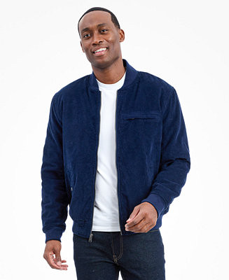Men's Corduroy Bomber Jacket | Macy's