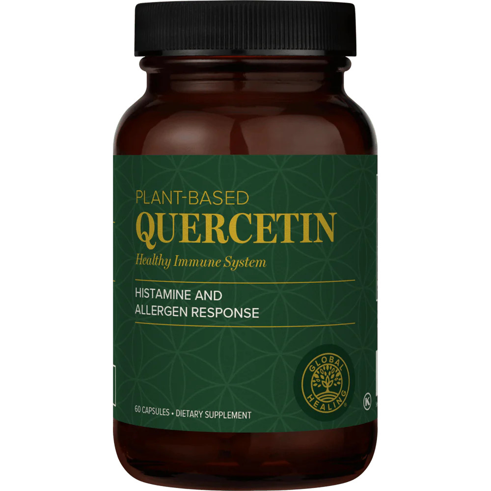 Plant-Based Quercetin Supplement | Phytosome Formulated | Global Healing | Global Healing Center